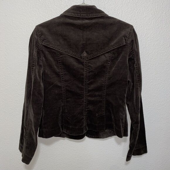 Ann Taylor Loft Women’s Soft Denim Jean Jacket Size 6 Brown - Picture 3 of 6